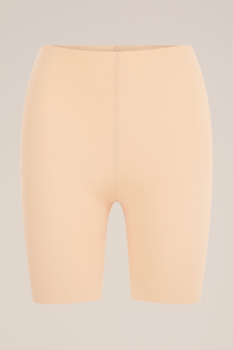 WE Fashion Dames shapewear short Light brown