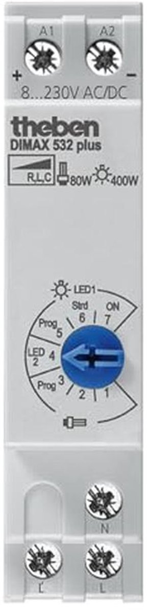 Universele dimmer met automatische lastdetectie en dimfunctie