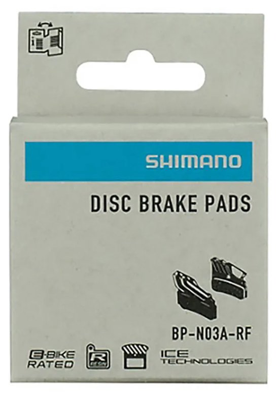 Schijfremblokset Shimano N03A Resin met koelvinnen van Shimano — afbeelding 4