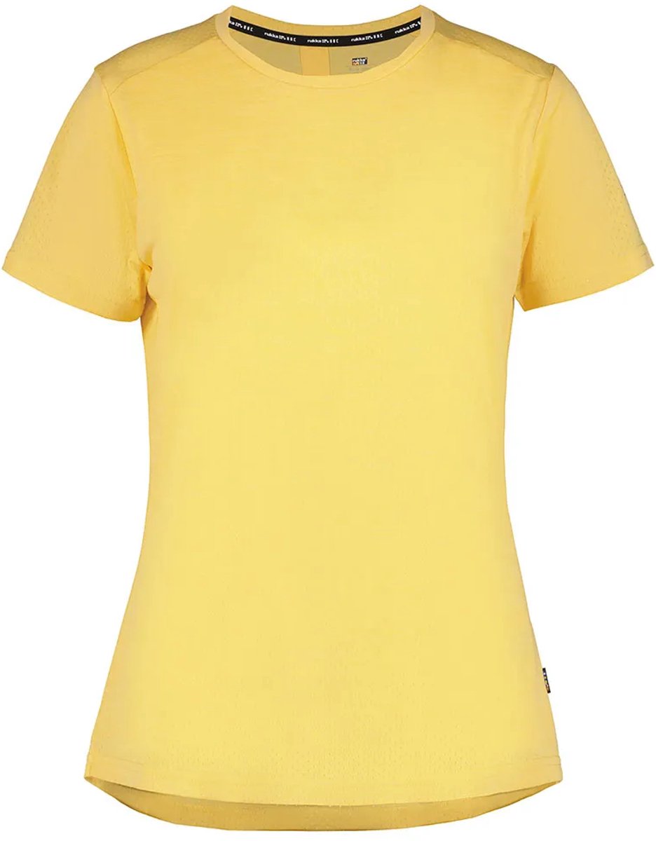Rukka Ylakartti T-shirt Met Korte Mouwen Vrouw Geel