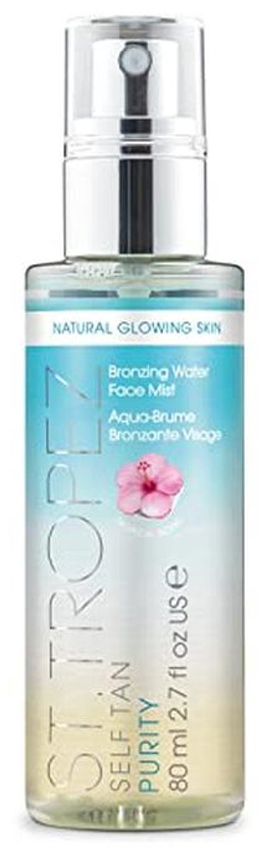 Hypoallergene Zelfbruinende Gezichtstoner - Purity Water Bronzing Mist - 80 ml