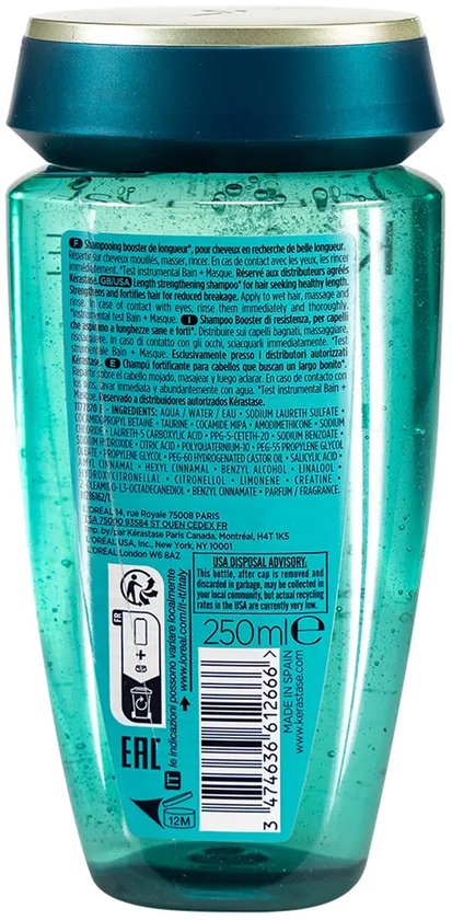 Kérastase Résistance Bain Extentioniste - Versterkende shampoo die een sterke haargroei stimuleert - 250ml