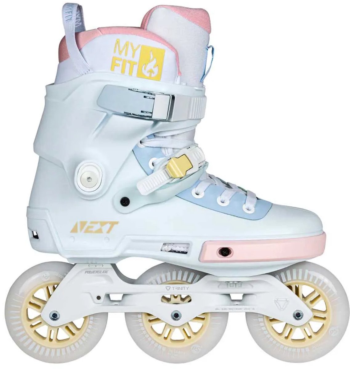 Powerslide Next Pastel 100 Inline Skates Voor Dames Vrouw Blauw