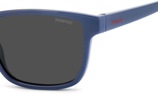 Polaroid kids Zonnebril PLD 8067/S Volwassenen Blauw Polariserend GRS (global recycled standerd) certificated van Polaroid — afbeelding 5