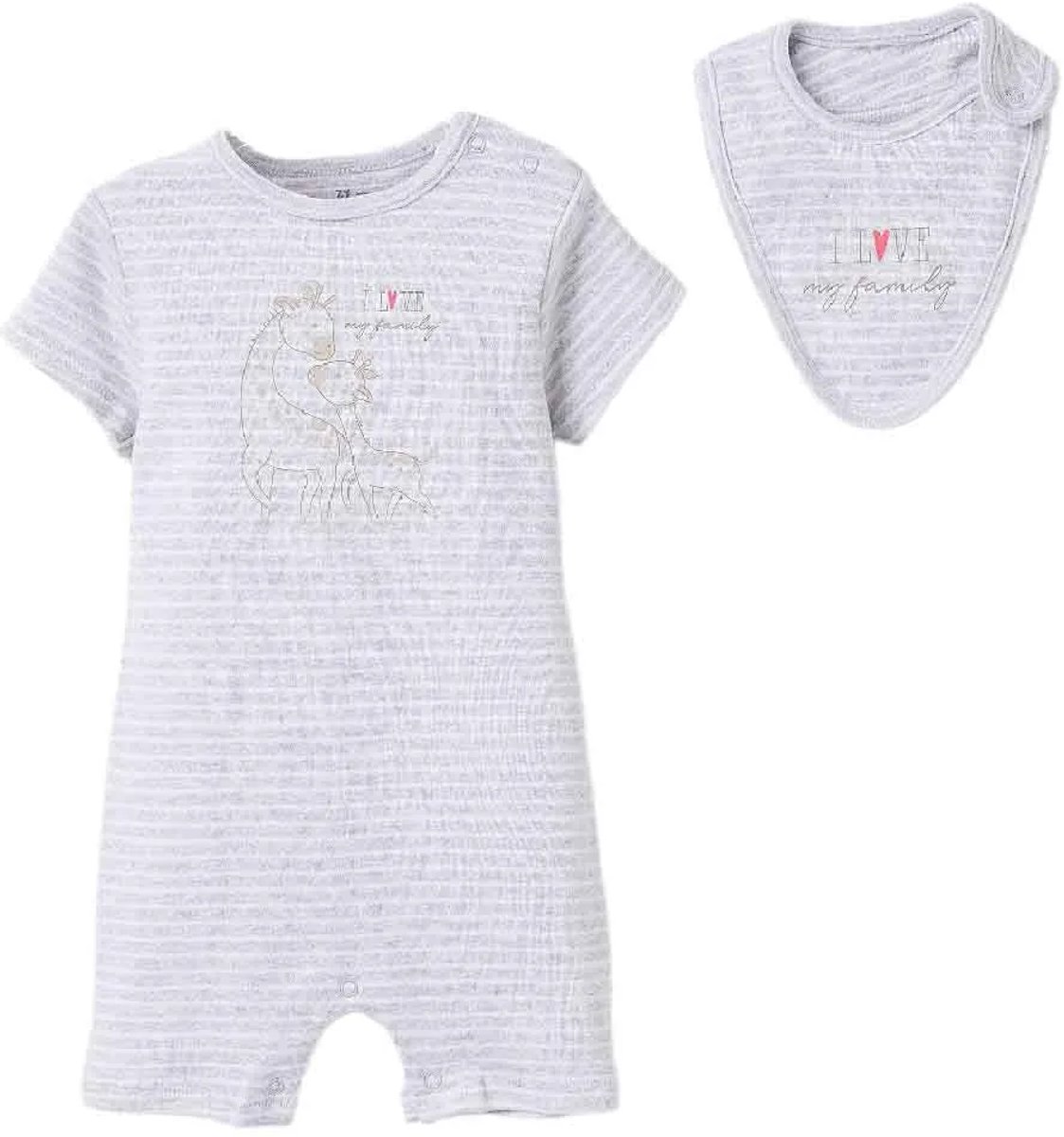 Zippy 3107052601 Set Grijs 3-6 Months Jongens,Meisjes
