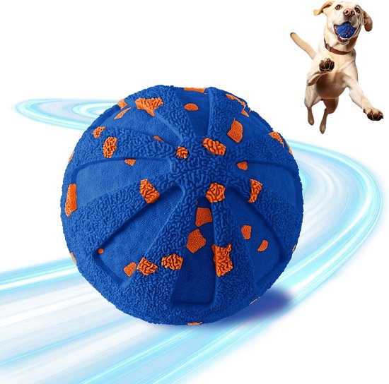 Interactieve Speelbal Voor De Hond, Hondenbal, Fun Giechelen Geluiden Wanneer Gerold Of Geschud 8 8 Cm