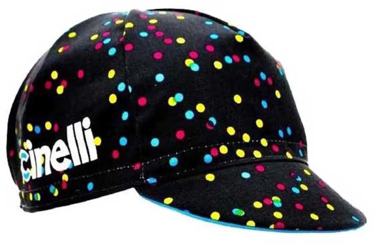 Cinelli Caleido Dots Pet Zwart Man,Vrouw
