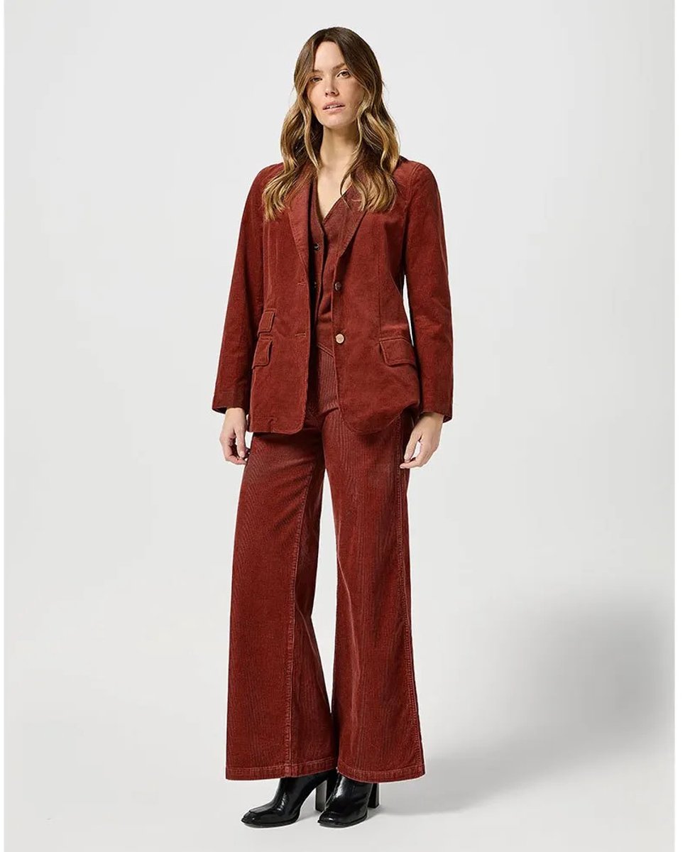 Wrangler 112357561 Broek 30 Vrouw Bruin