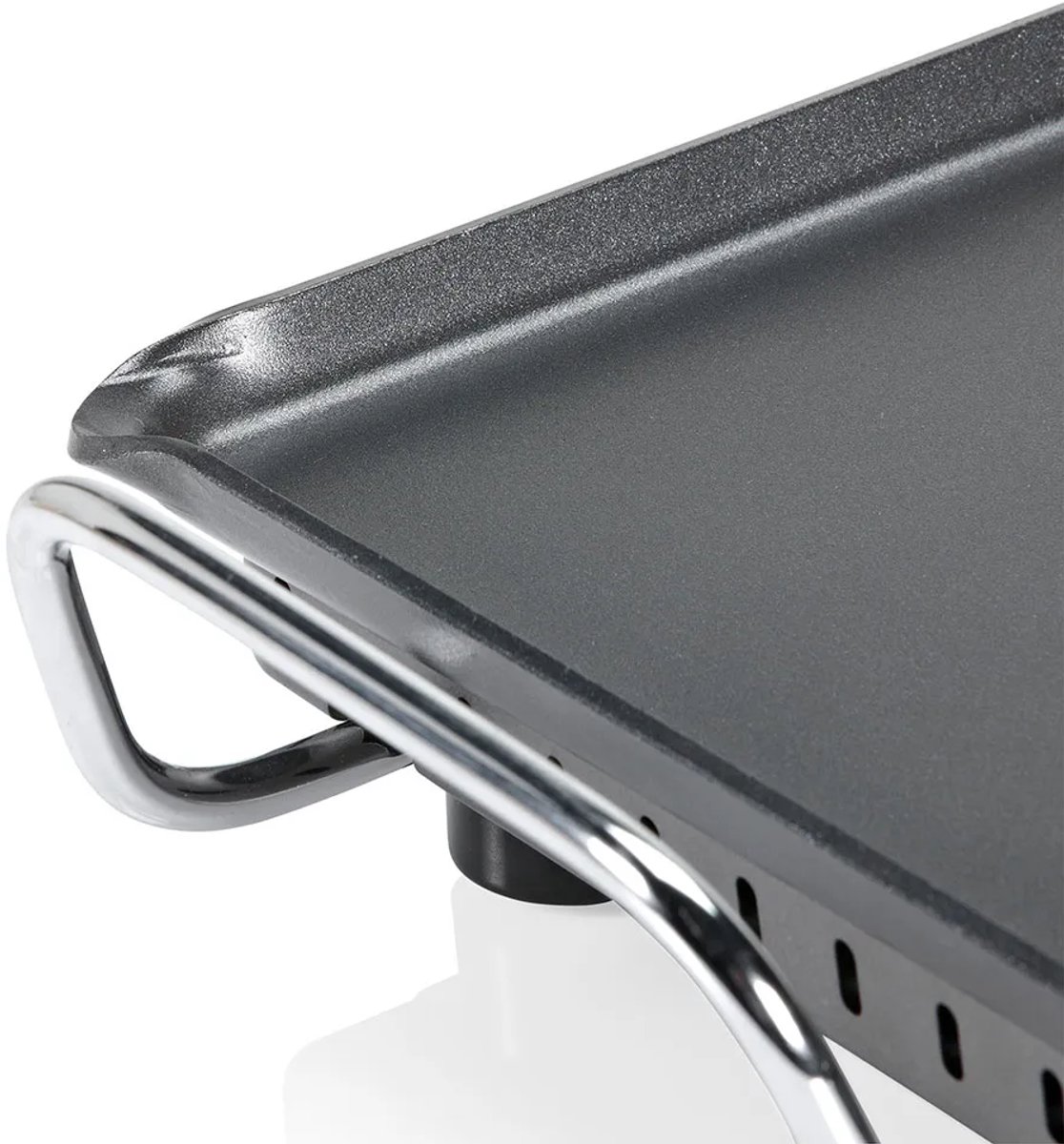 Princess Table Chef Superior Bakplaat 102240 - Gourmet - Grillplaat - Tafelgrill - 46x26 cm - 8 personen - Regelbare thermostaat - 2500W - Teppanyaki - Voor binnen en buiten - 2 meter snoer – foto 5