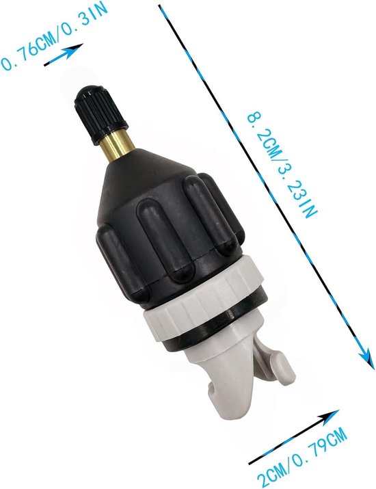 51buyoutgo 3Pcs Sup Paddle Board Inflator Luchtpomp Adapter Adapter Bijlagen Voor Inflatables Kajak Boot Stand Up Paddleboard Sup Paddle Board Accessoires van Merkloos — afbeelding 5
