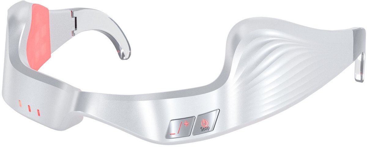 Ooglichttherapieapparaat voor brildragers- roodlicht microstroom oogmassager- 3D-apparaat voor de behandeling van donkere kringen- roodlicht oogmasker voor wallen.- Brawdress