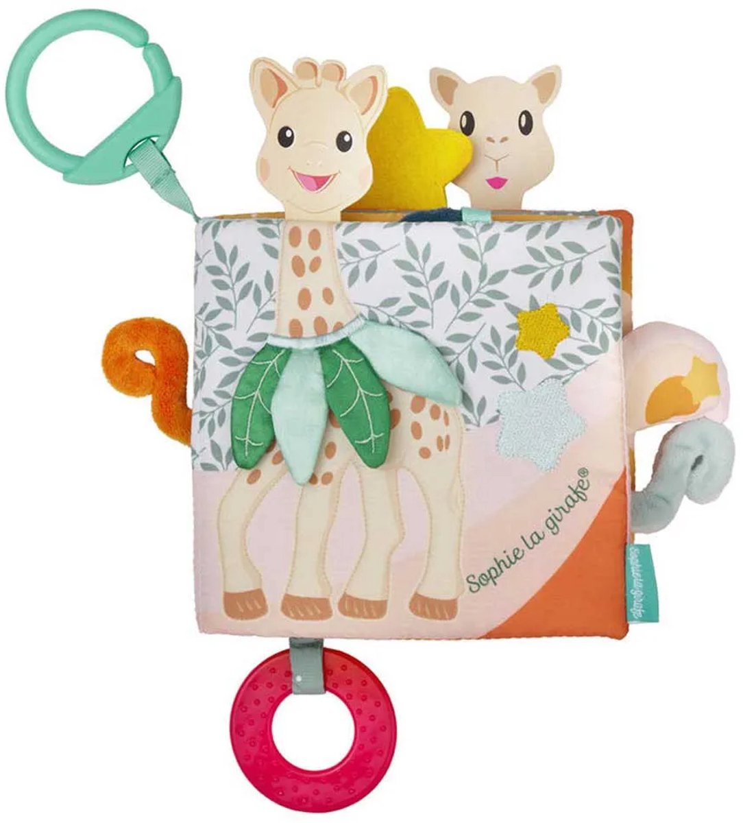 Sophie de giraf Ontdekboekje - Babyboekje - Baby boek - Baby speelgoed - Kraamcadeau - Babyshower cadeau - Vanaf 3 maanden - 26x25x4 cm — afbeelding 19