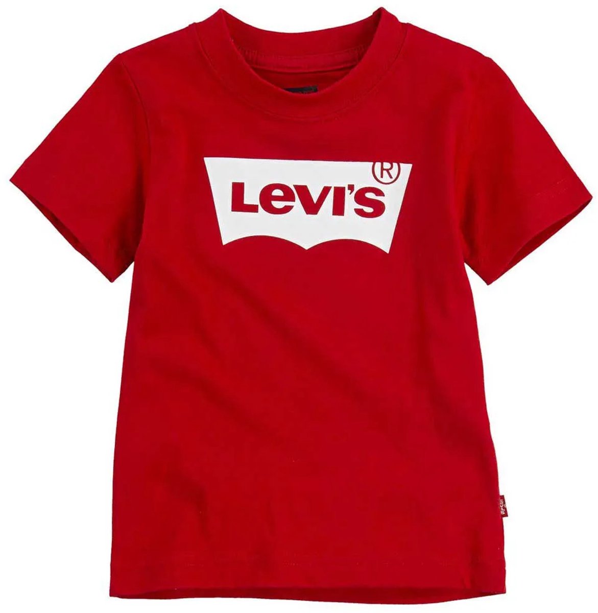 Levi´s ® Kids Batwing T-shirt Met Korte Mouwen 3 Months Jongens Meisjes Superred