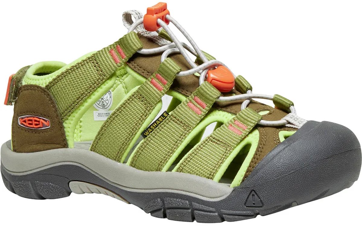 Keen Newport Boundless Youth Sandalen Jongens Meisjes Olijf