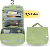 GOAT Outdoor Toilettas 3,5L - Met ophanghaak - Waterdicht - Ruim - Compact - Toilettas dames & heren - Unisex - Reis toilettas