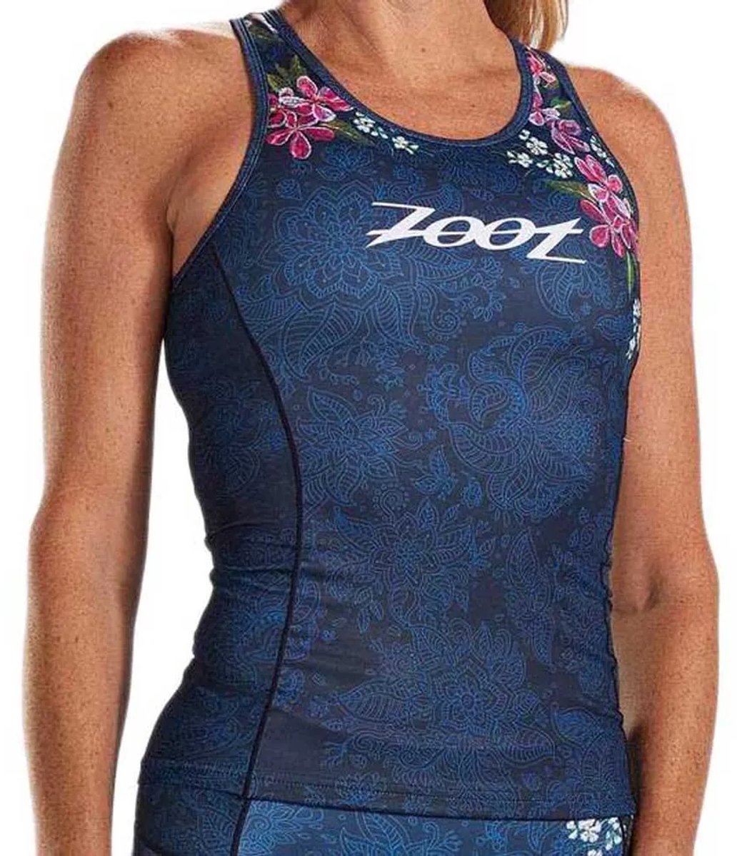 Zoot Ltd Mouwloze Triatlontrui Blauw XS Vrouw