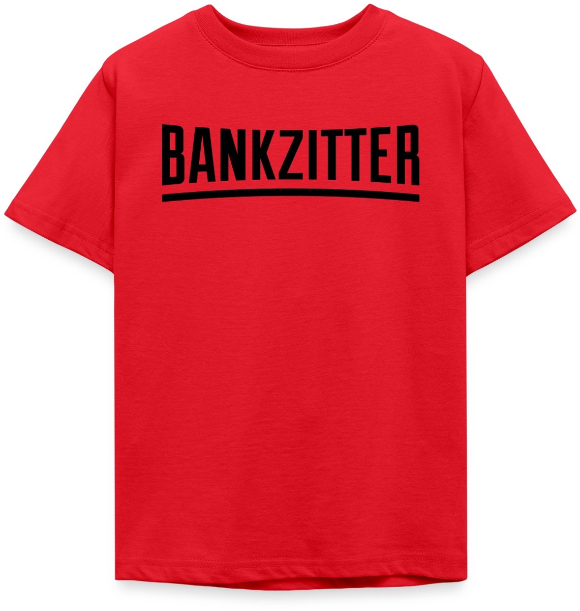 Belgische Voetbal Supporter Bankzitter T-Shirt Kinderen