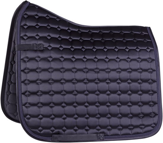 Harry's Horse Zadeldek Reverso Heavy Satin Navy - Full Dressuur | Zadeldekje paard Harry's Horse Zadeldek Reverso Heavy Satin Navy - Full Dressuur | Zadeldekje paard
