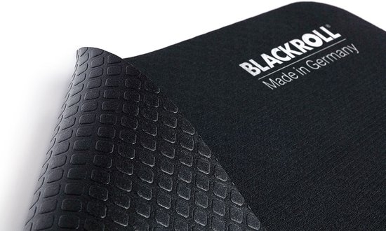 Blackroll Mat Anti-slip Fitnessmat Zwart 185 cm