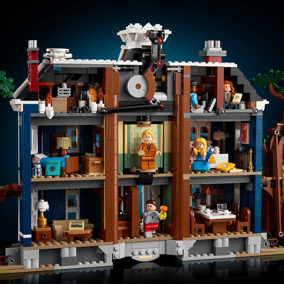 LEGO Icons Stranger Things: Het Huis van de Familie Creel Bouwpakket voor Volwassenen - 11370 — afbeelding 17