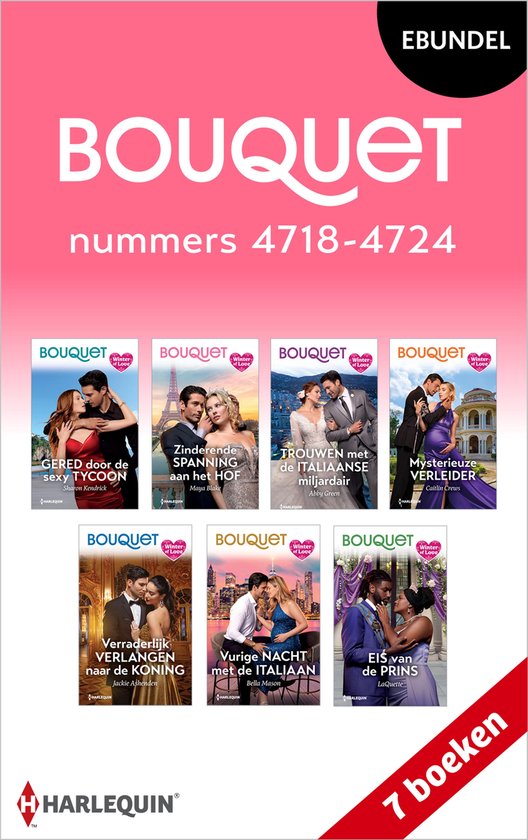 Bouquet e-bundel nummers 4718 - 4724