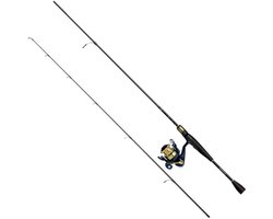 Daiwa Rs702mhfsaf+rs2500 Draaiende Combo Goud 2.13 m / 7-28 g