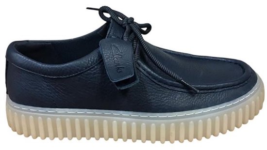 Leren Veterschoenen Met Rubberen Zool