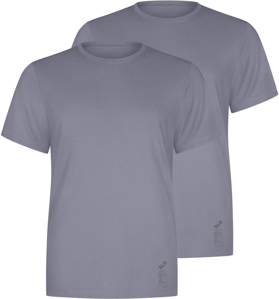 sloggi Heren onder t-shirts 2 pack SLG Base Soft