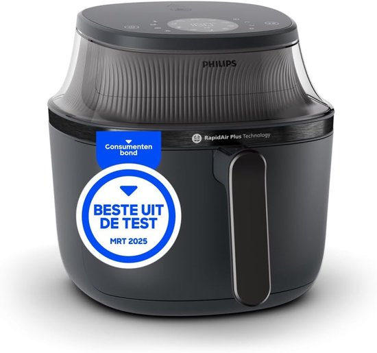 Philips 3000 Series Airfryer met Dubbele Lade 7,2L NA340/00 - Philips - €149,90