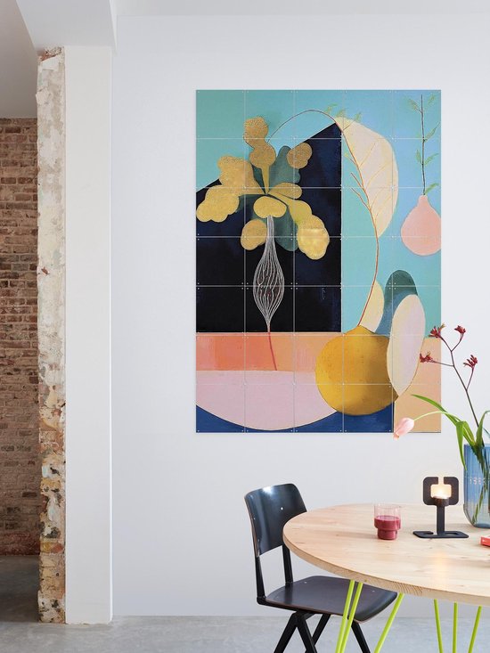 IXXI Peel of Reality, Artclaud - 100 x 140 cm - Support de suspension gratuit - Grande décoration murale et affiches - Contemporain, Coloré, Technique mixte