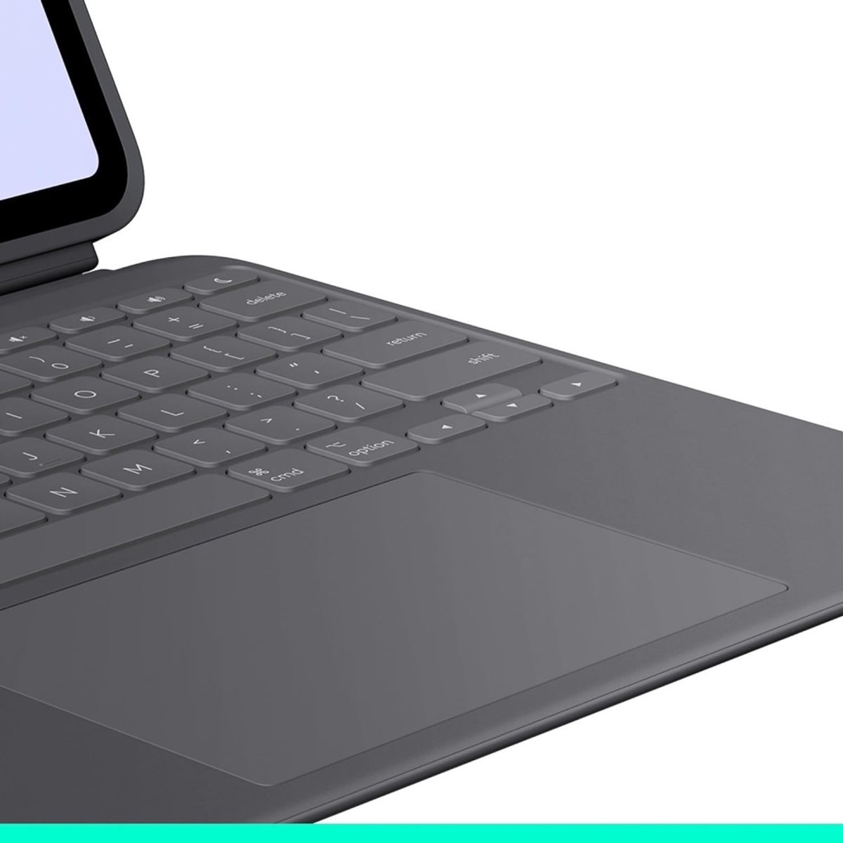 Logitech Combo Touch toetsenbordcase iPad Pro 13" QWERTZ met trackpad, verlicht, afneembaar, Smart Connector - Afbeelding 2