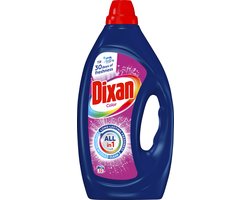 Dixan Gel Color - Vloeibaar Wasmiddel - Gekleurde Was - Betrouwbare Reiniging - 4 x 33 Wasbeurten - Voordeelverpakking