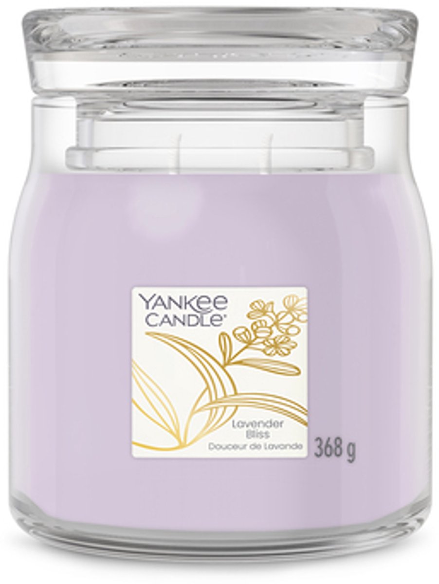 Yankee Candle - Little Luxuries - Lavender Bliss Medium Jar - tot 50 branduren