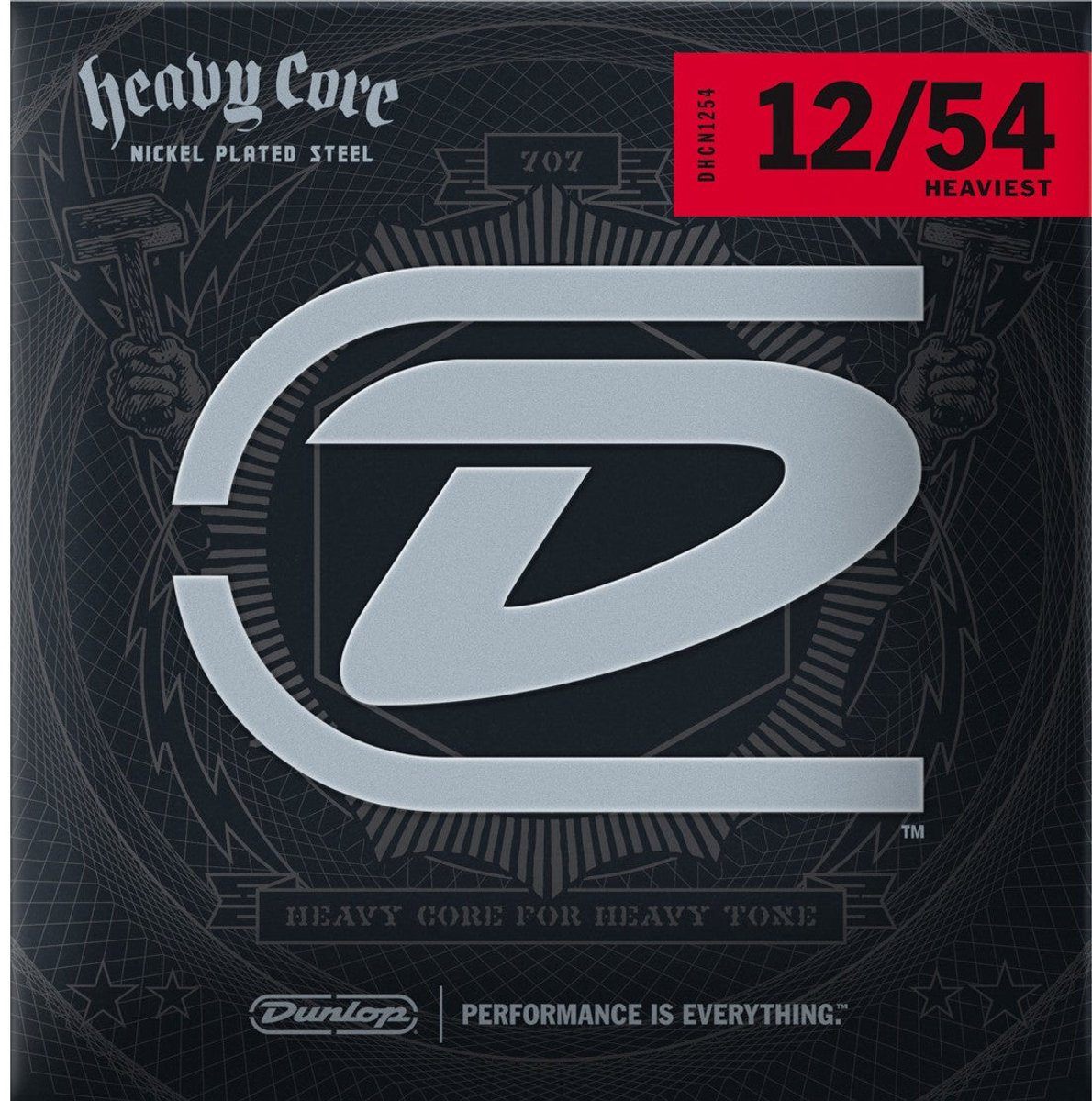 Dunlop DHCN1254 Heavy Core Electric NPS Heaviest 12-54 snarenset