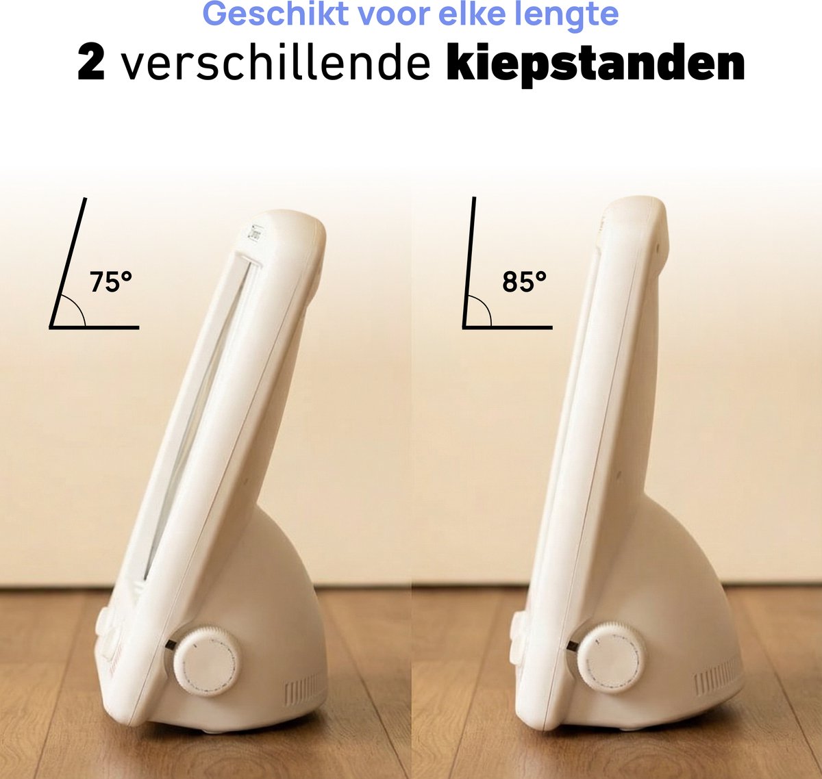 Zonaro Gezichtsbruiner – Zonnebank – Zonnehemel – Gelaatsbruiner – Solarium – Gezichtsbruiner Hals en Schouder – Inclusief 2x Zonnebank Bril – 4x 15W Lampen – Timer & Geheugenfunctie – foto 4
