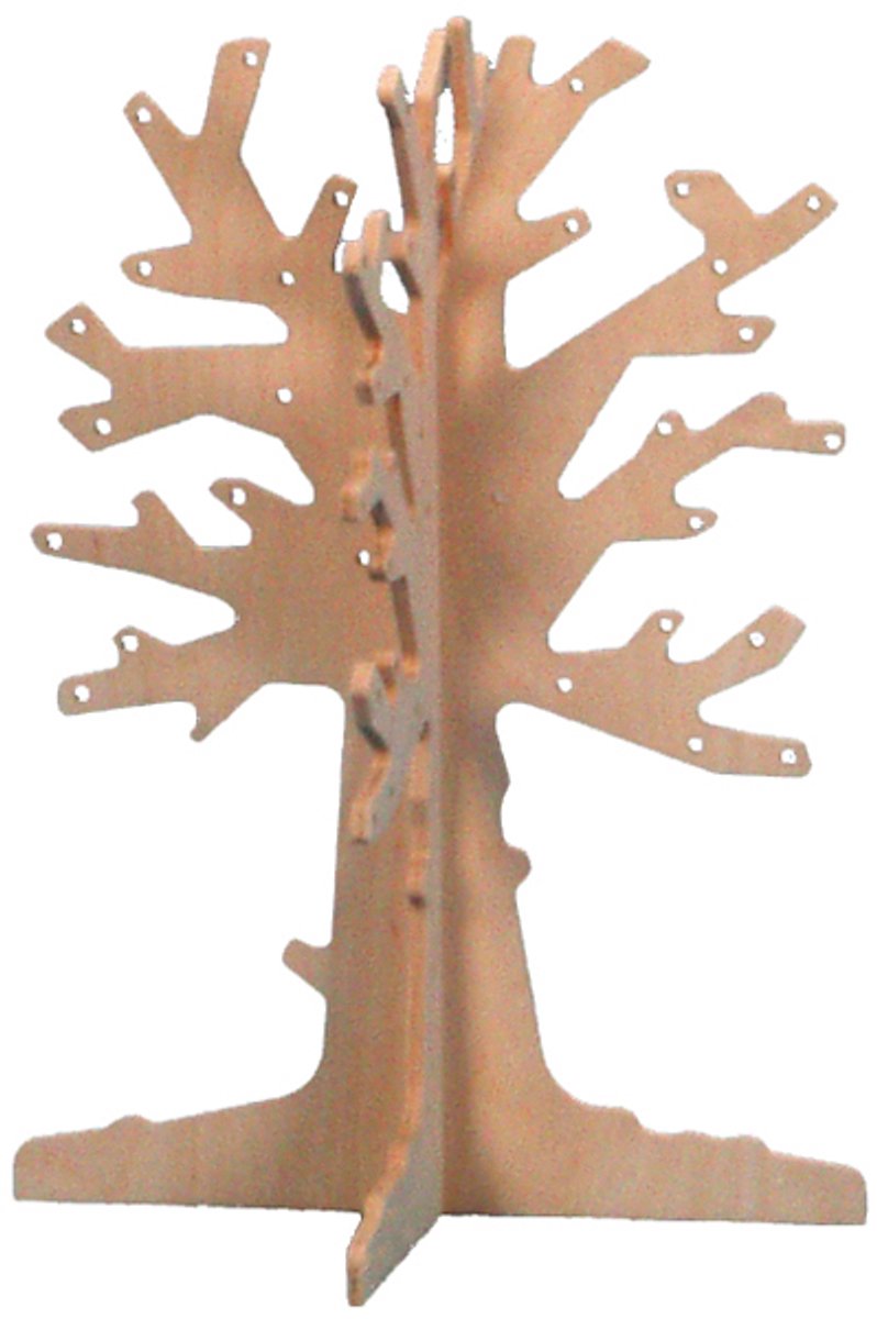 Eduplay seizoenenboom houten decoratie klein formaat 50 cm.