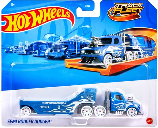 Hot Wheels Scania Rally Truck Transporter Speelgoed Vrachtwagen ( 1 willekeurig model )
