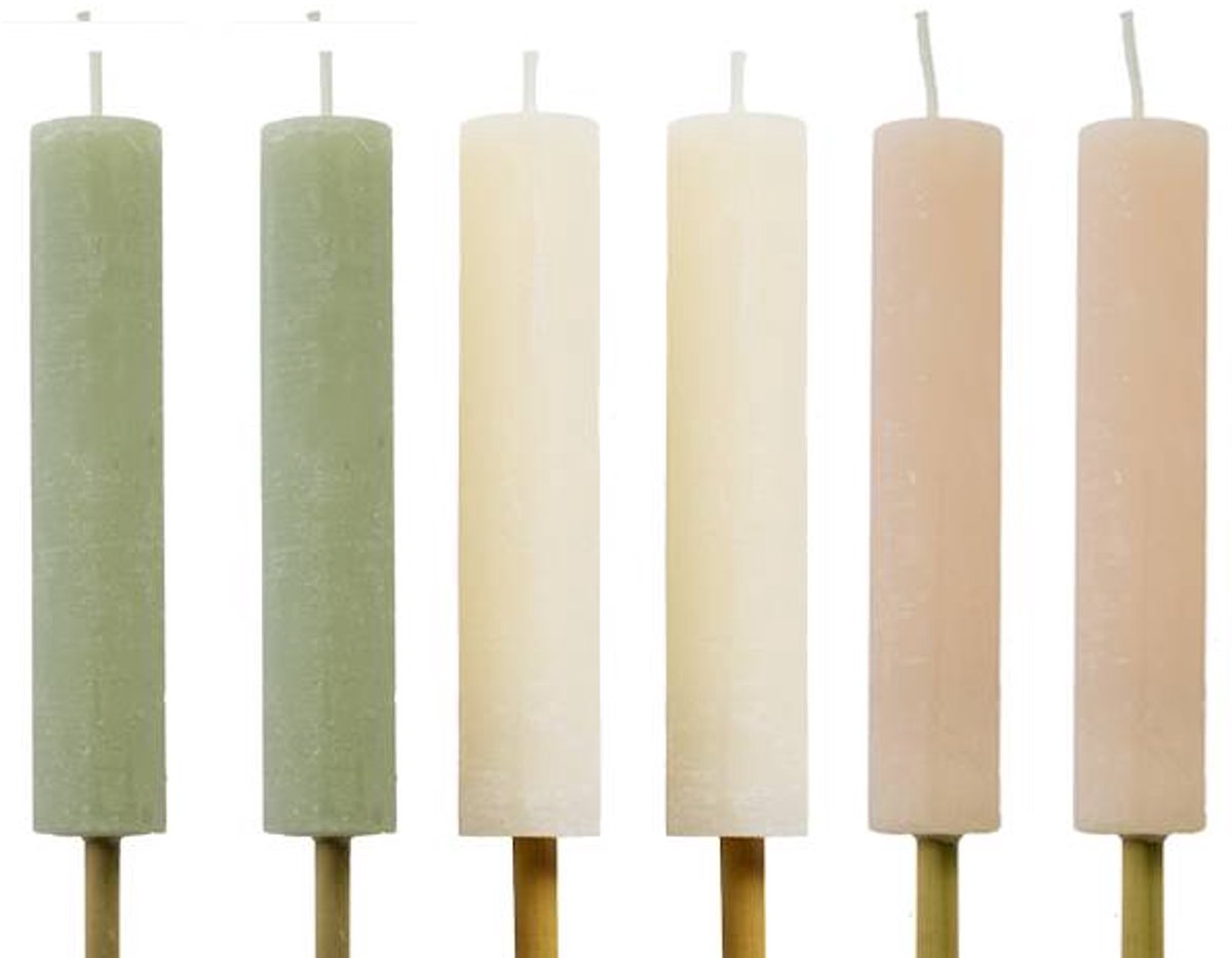 Cactula 6 Fakkel Kaarsen voor buiten Soft | Lengte 68 cm | 3,8 x 20 cm | 10 branduren