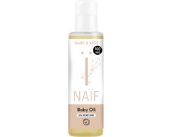 Naïf - Baby Olie - 0% Parfum - Verzorgend - Hydraterend- Niet Plakkerig- Gevoelige Huid - Baby & Kids - 100ml