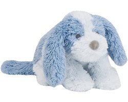 Happy Horse Hond Driver Knuffel 20 cm - Blauw - Baby knuffel