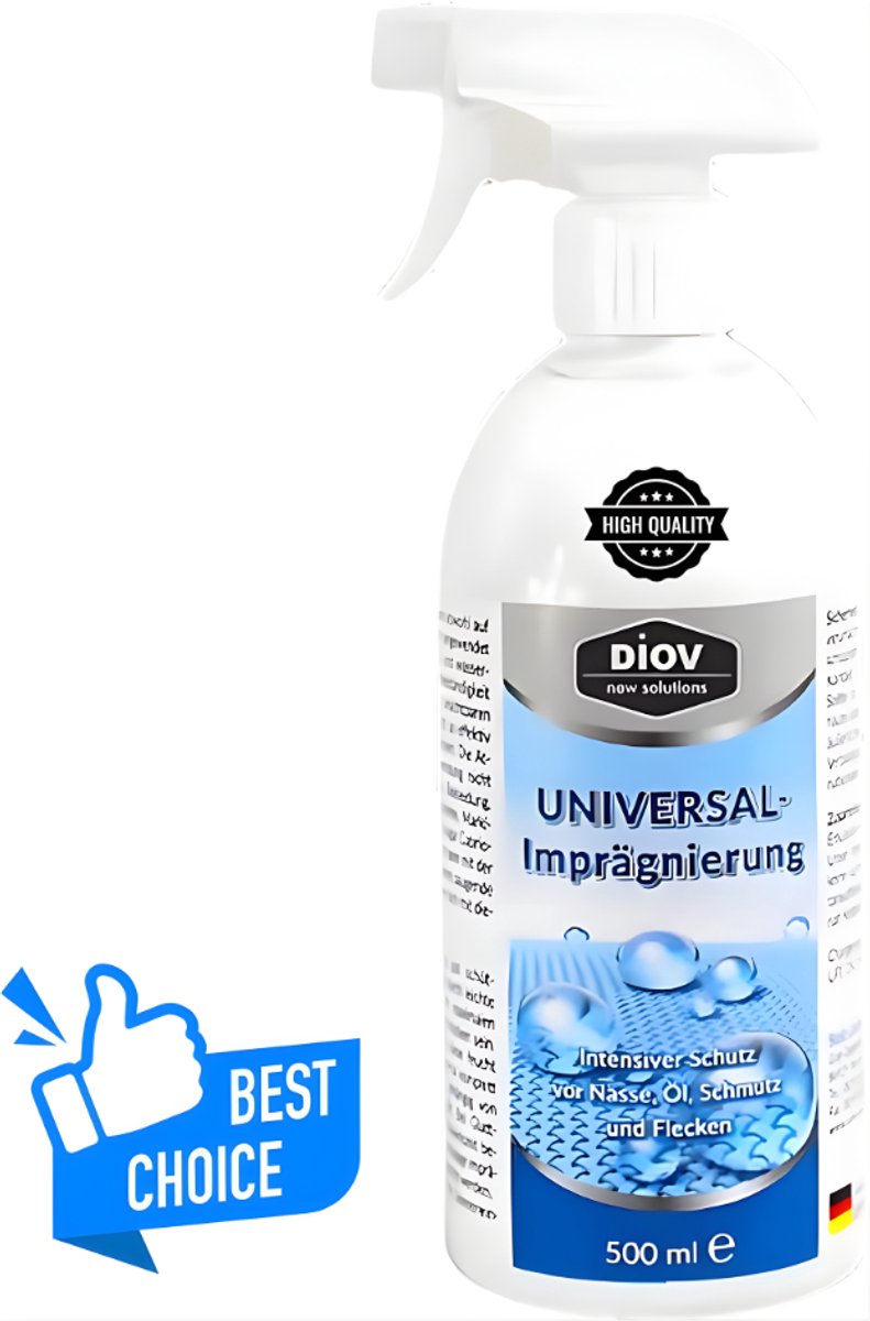 Pullach Hof - Extreem Waterafstotende Impregneerspray – Professionele Bescherming – 500ml - Voor Textiel, Leer, Hout & Steen – Wasbestendig – 100% Ademend – Duits Kwaliteitsproduct