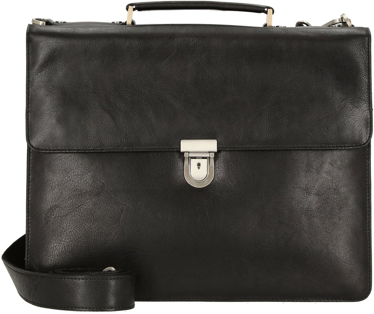 Leonhard Heyden Tradition - Aktetas 1 Fach Leder 15 38 cm (schwarz)