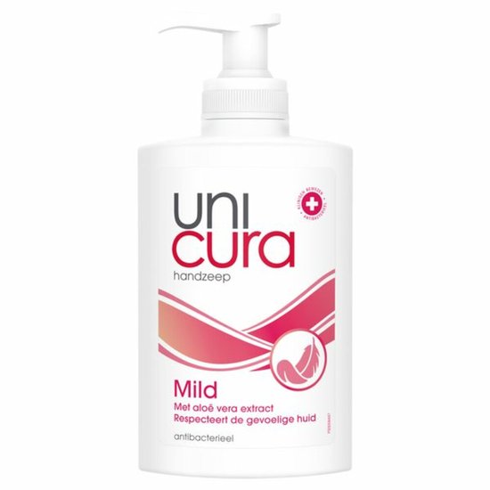 Unicura - Vloeibare Zeep Mild - Verzachtend - 250 ml - Bulkverpakking - 10 stuks