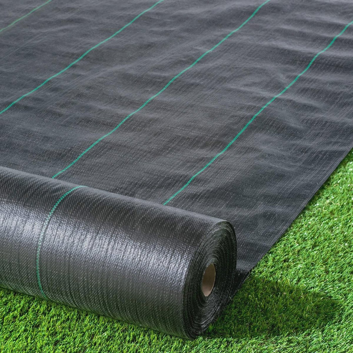 Heavy Duty Onkruidbestrijdingsmembraan 1.2m x 10m voor Tuinen en Landschapsprojecten