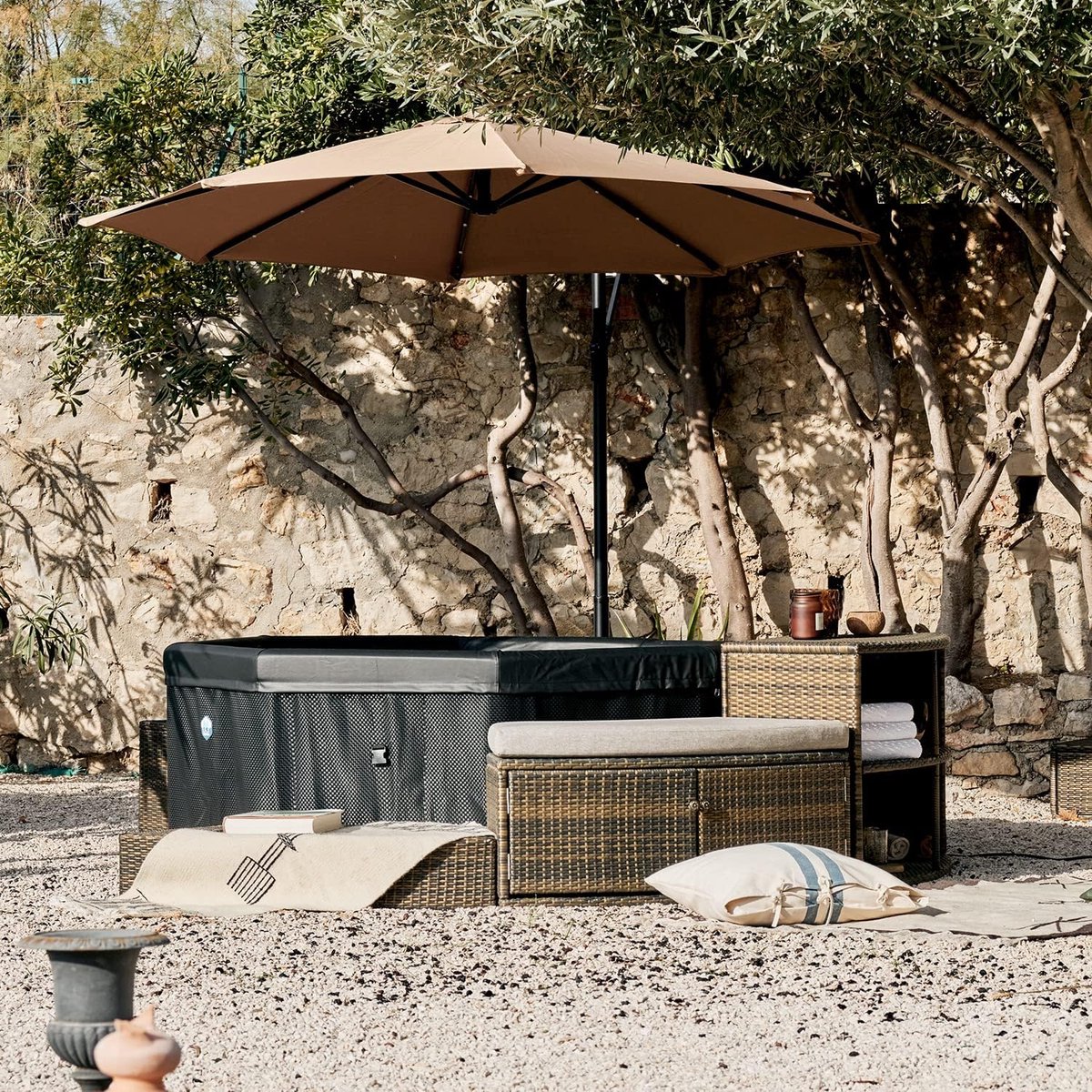 Opblaasbaar Bubbelbad - Industrial Home Premium OctoSpa - Opblaasbaar - €2.390,00