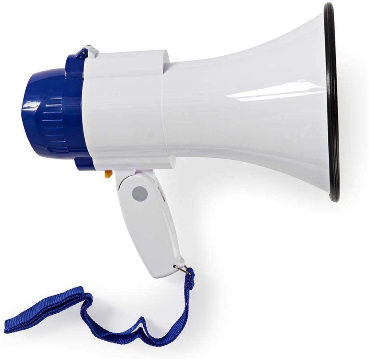 VIN® Megafoon met Sirene - Luchthoorn Met Schouderriem – Megafoon Auto – Sirene tot 115 Decibel – Instelbaar Volume - Stemversterker