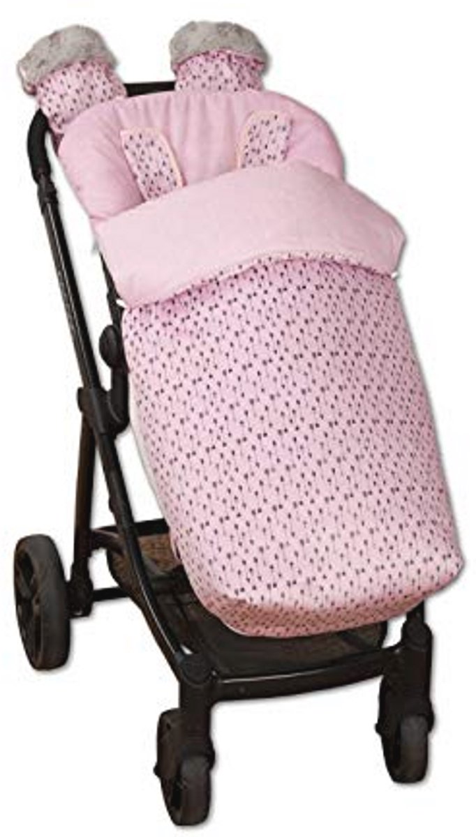 Voetenzak voor Baby, Uniseks, Roze van Merkloos — afbeelding 4