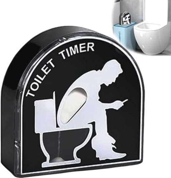 Toilet Timer Zandloper Voor Maar € 6,95 Toilet Timer Zandloper Voor Maar € 6,95