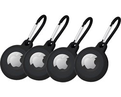 Studio Air® Airtag Sleutelhanger Set - 4 Stuks - Krasbestendig, wasbaar en stofwerend hoesje - Ideale Apple Airtag houder