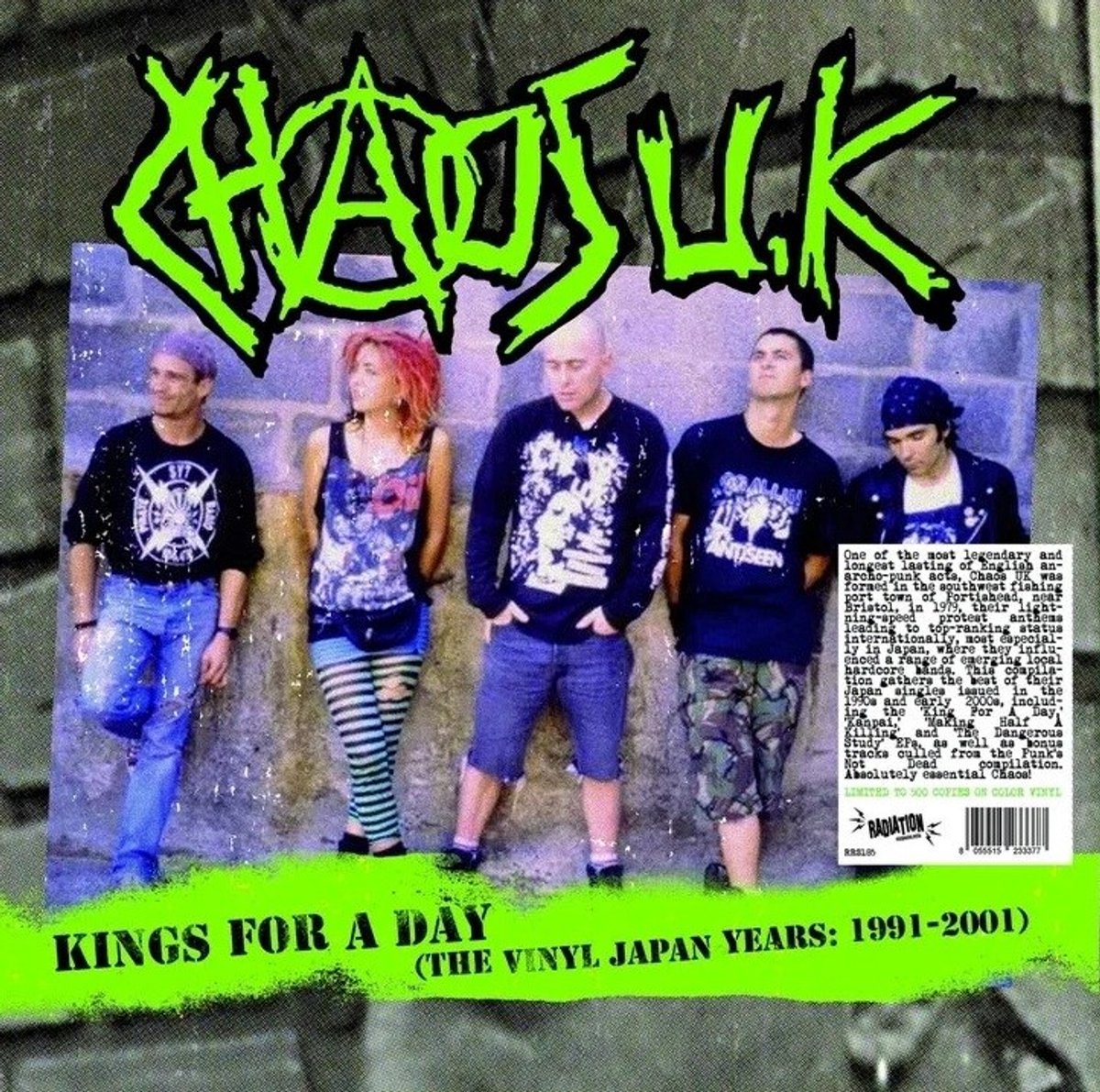 Chaos U.K. - Kings For A Day (LP) (Coloured Vinyl)